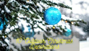 Outdoor Christmas Decoration