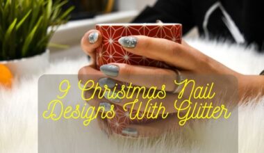 Christmas Nail Designs With Glitter