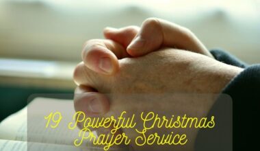 Christmas Prayer Service