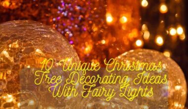 Christmas Tree Decorating Ideas With Fairy Lights