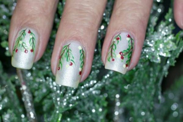 Christmas French Nail