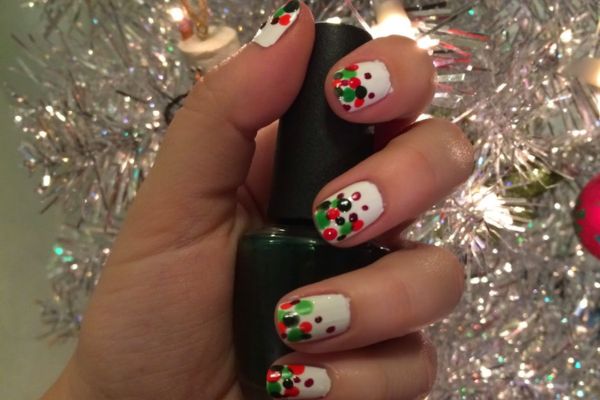 Classy Christmas Nails 6