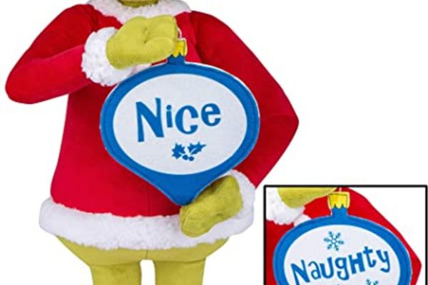 Doorstep Grinch Greeter