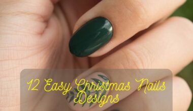 Easy Christmas Nails