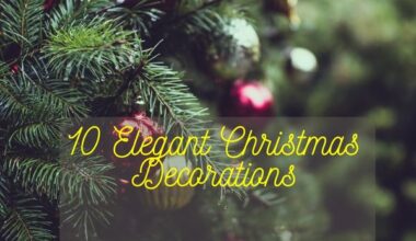 Elegant Christmas Decorations