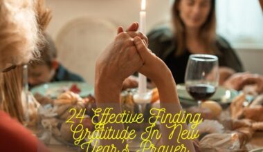 Finding Gratitude In New Year'S Prayer