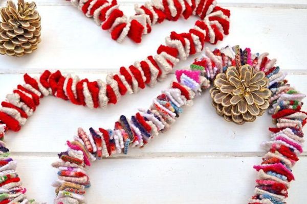 Garland From Scraps