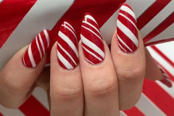 Glittery Candy Canes