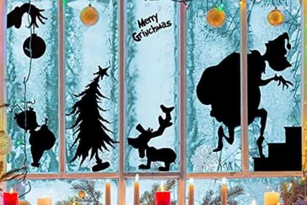 Grinchy Window Silhouettes