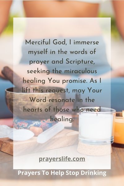 Miracle Healing In The Words Of Prayer And Scripture