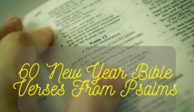 New Year Bible Verses From Psalms