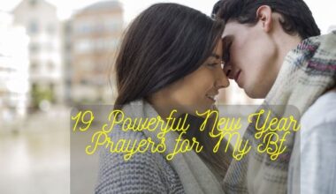 New Year Prayers For My Bf