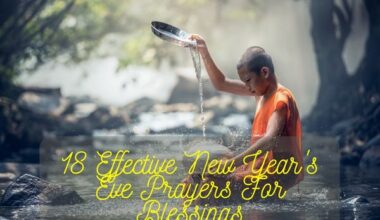 New Year'S Eve Prayers For Blessings