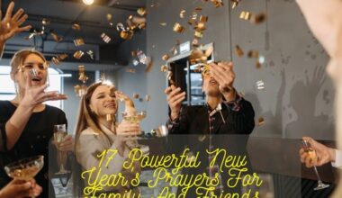 New Year'S Prayers For Family And Friends