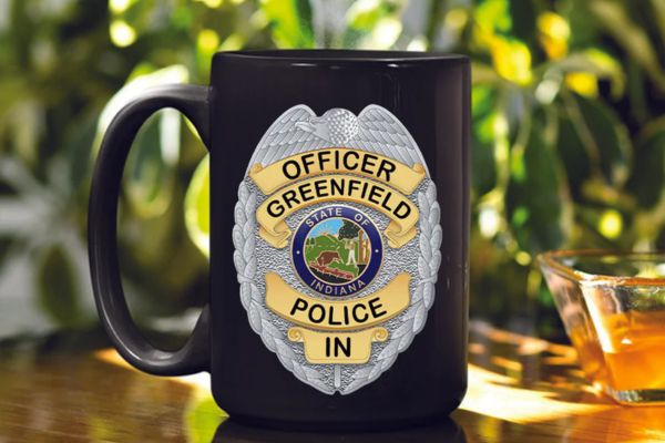Police Themed Coffee Mug