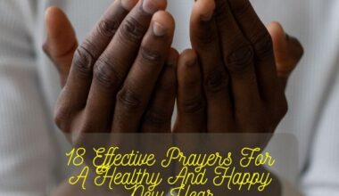 Prayers For A Healthy And Happy New Year