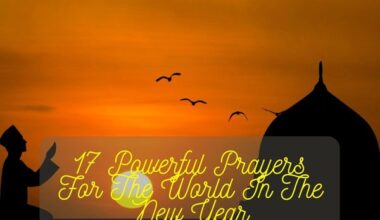 Prayers For The World In The New Year