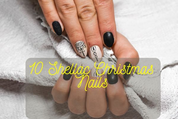 Shellac Christmas Nails