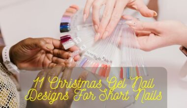 Christmas Gel Nail Designs For Short Nails