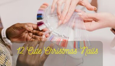 Simple Christmas Gel Nail Designs For Short Nails 2