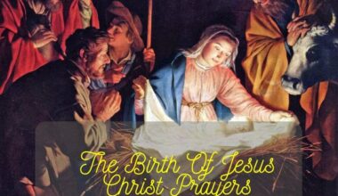 The Birth Of Jesus Christ Prayers