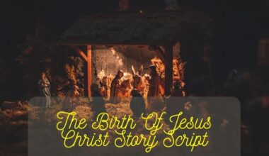 The Birth Of Jesus Christ Story Script