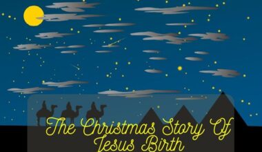 The Christmas Story Of Jesus Birth