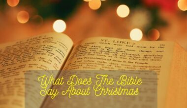 What Does The Bible Say About Christmas