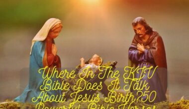 Where In The Kjv Bible Does It Talk About Jesus Birth?