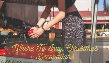 Where To Buy Christmas Decorations