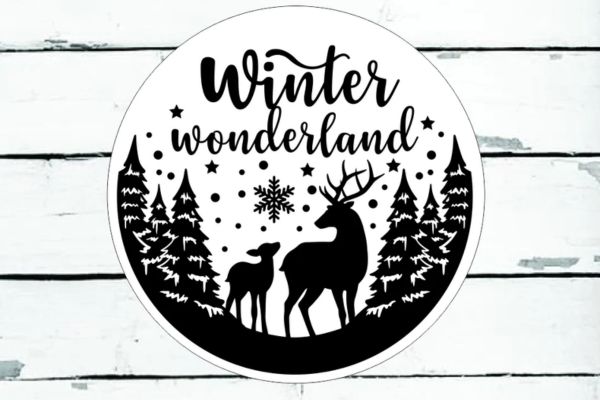 Winter Wonderland Silhouettes