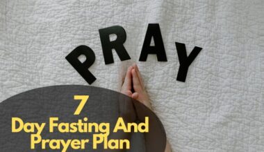 7 Day Fasting And Prayer Plan