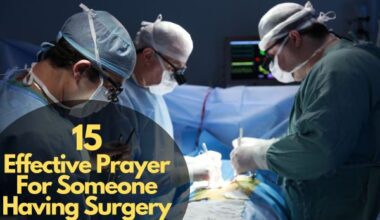 Prayer For Someone Having Surgery