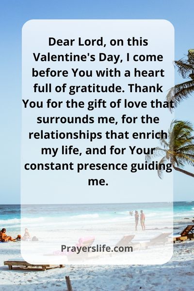 A Prayer Of Thankfulness On Valentine'S Day
