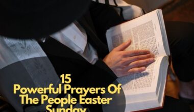 15 Powerful Prayers Of The People Easter Sunday