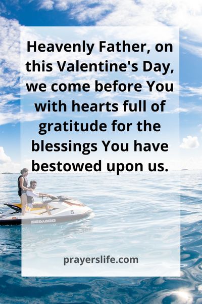 Offering Gratitude In Catholic Prayer For Valentine'S Day Blessings