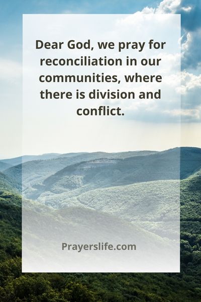 Easter Prayers For Reconciliation
