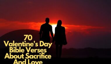 70 Valentine'S Day Bible Verses About Sacrifice And Love
