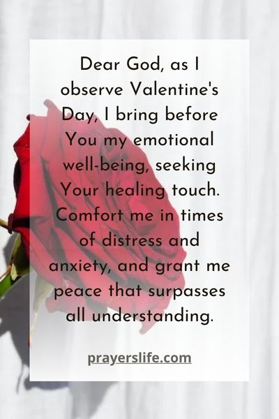 A Prayer For Mental Health On Valentines Day