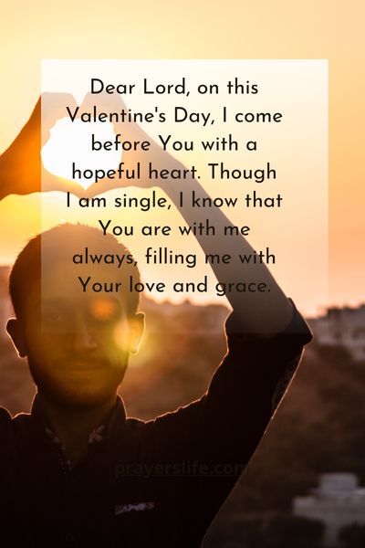 A Valentine'S Day Prayer For Single Souls