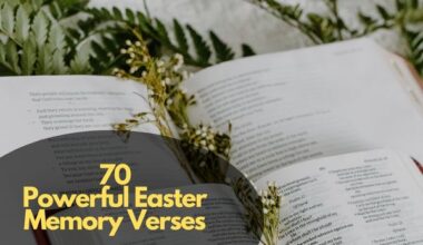 Easter Memory Verses