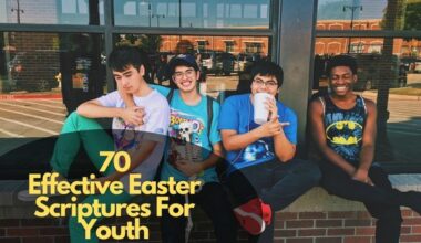 Easter Scriptures For Youth