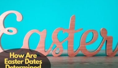 How Are Easter Dates Determined