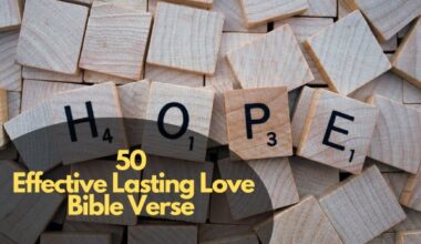 Lasting Love Bible Verse