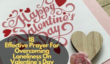 Prayer For Overcoming Loneliness On Valentine'S Day
