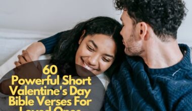 Short Valentine'S Day Bible Verses For Loved Ones