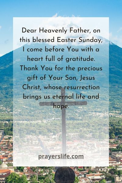 Thanksgiving Prayer For Easter Sunday