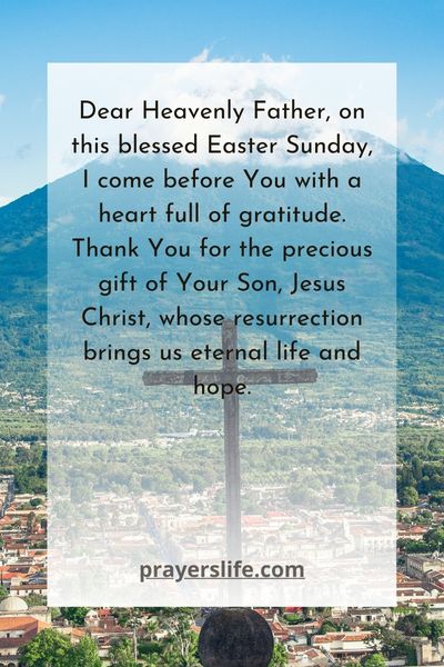 Thanksgiving Prayer for Easter Sunday